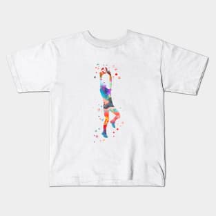 Volleyball girl Kids T-Shirt